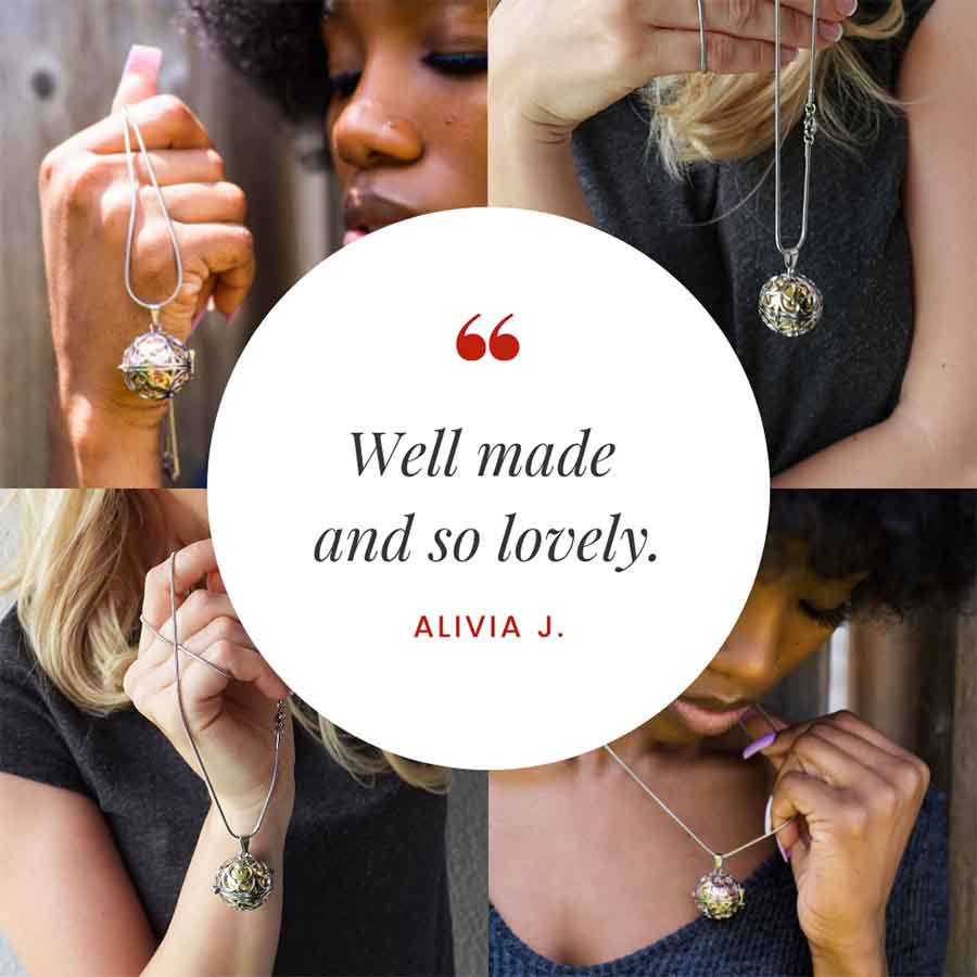 Customer Quote: Well made and so lovely. Written by Alivia J. Steampunk Memorial Urn Neckacle from keepsake jewelry shop they made me wear it.
