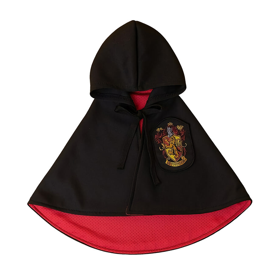 Harry Pupper Gryffindog Dog Costume - Magical Dog Cloak Ensemble for Halloween from online dog costume shop they made me wear it.
