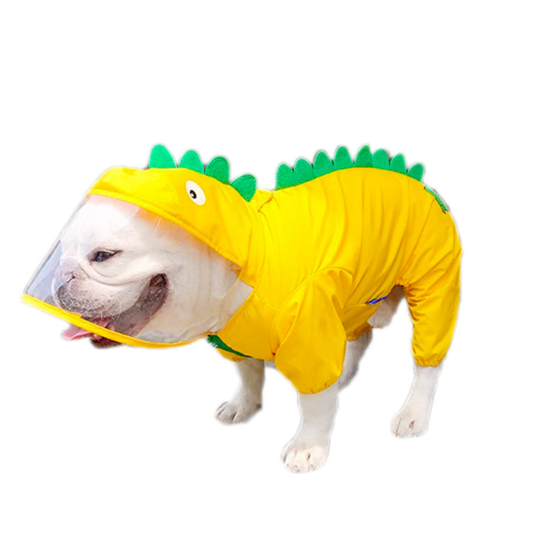 Dinosaur Doggy Raincoat