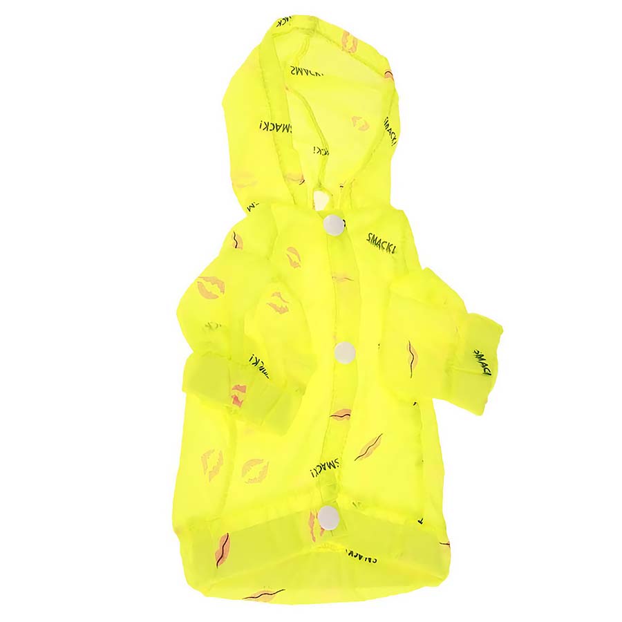 Lemon Anti-UV Sun Protection Dog Hoodie from online dog clothing store they made me wear it.