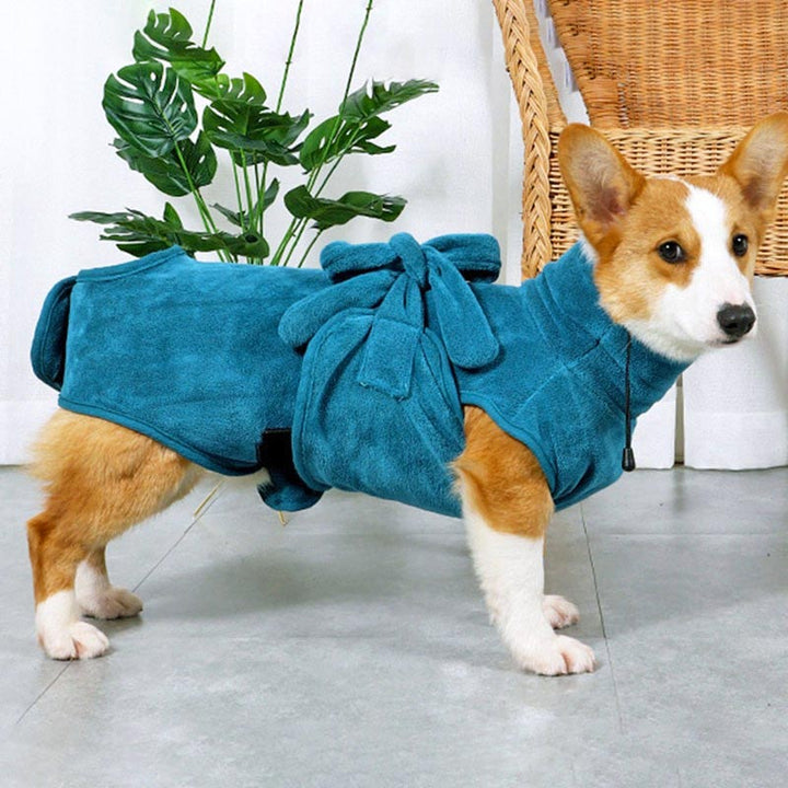 Luxury Dog Bathrobe